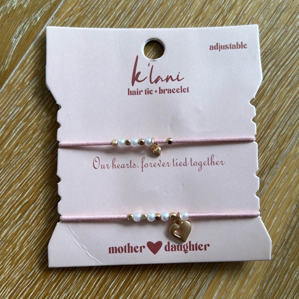 Mother daughter bracelets